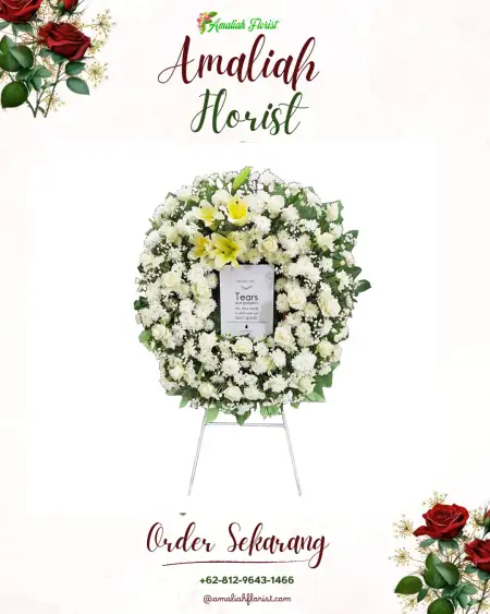 Krans Bunga Duka Sukowiryo